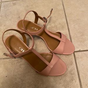 Coach Sandals   Size: 7.5    Color: Pink